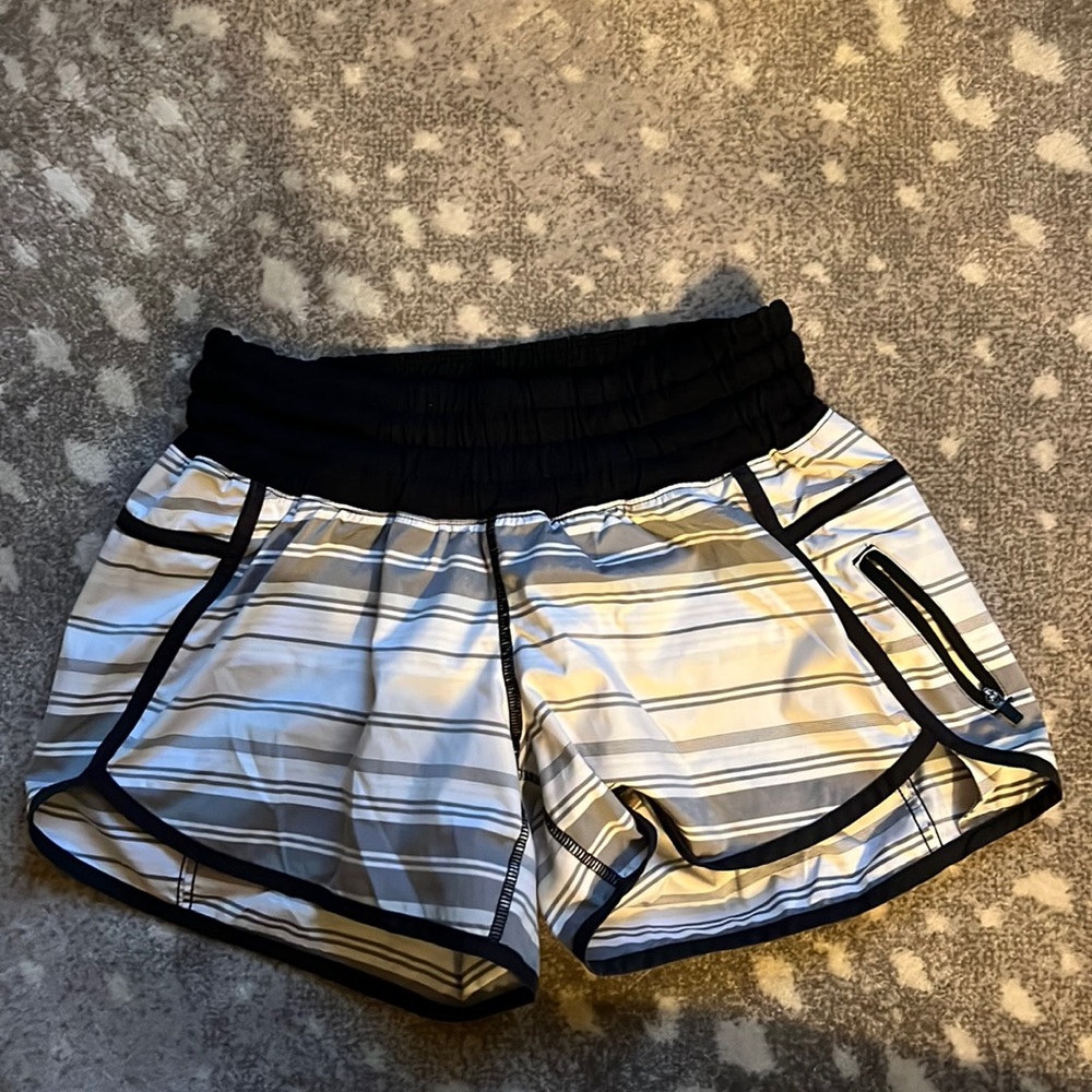 I’m selling gray, white, and black lululemon shorts!